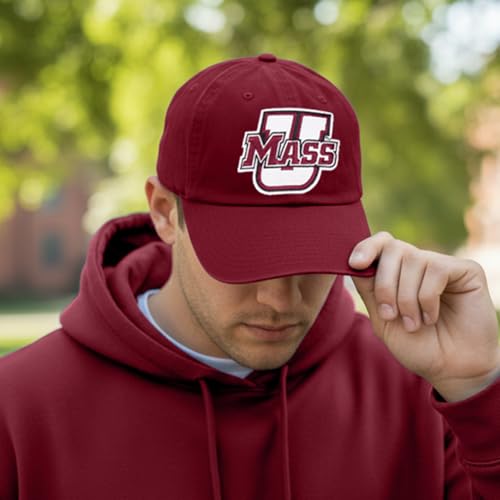 Gorra bordada ajustable University of Massachusetts miniatura 5