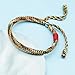 LAMIBEE Original Tibetan Bracelet Black Red and Multicolor Buddhism Handmade Knot Lucky Rope Bracelet Friendship and Couple Bracelet (Multiple Protection)