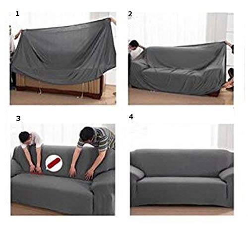 Housse de canapé extensible douce contre les griffures de chat - 6