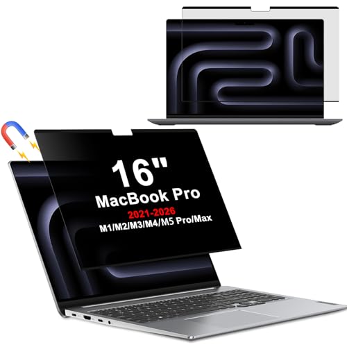 Filtro de privacidad anti luz azul para MacBook Pro 16 protector magnético
