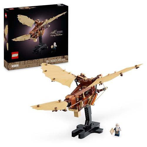 LEGO Icons Máquina Voladora de Leonardo da Vinci Maqueta para