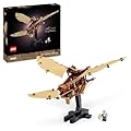 LEGO Icons Macchina Volante di Leonardo da Vinci con Ali Mobili - Include Minifigure e Espositore - Kit Ornitoretto Fai da Te per Adulti - Set di Costruzioni per Arredamento Casa - Idea Regalo - 10363