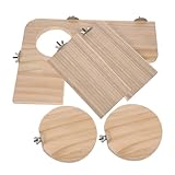 EPIGEIST 小動物用跳板踏台点 ペットの自然な能を満たす頑丈なホームジャンピングスタンド シマリス モモンガ ハムスター遊び場用