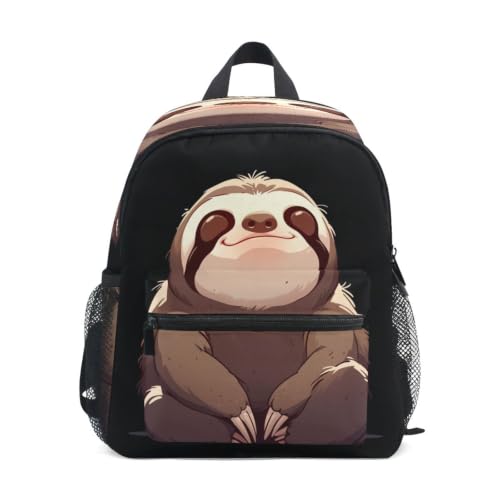 Cartable pour garçons filles au motif paresseux mignon et sac à dos enfant préscolaire confortable