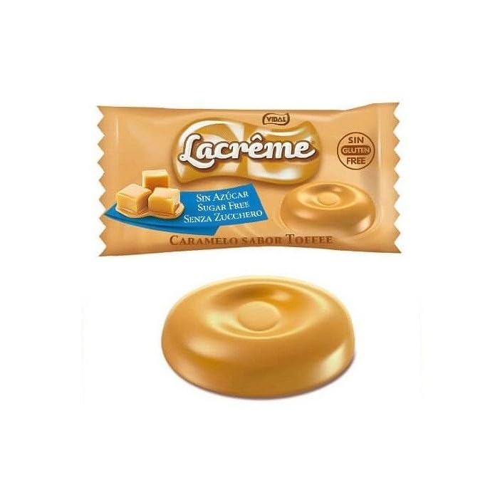 La Creme Sugar Free Toffee Hard Candy-1 lb - image 2