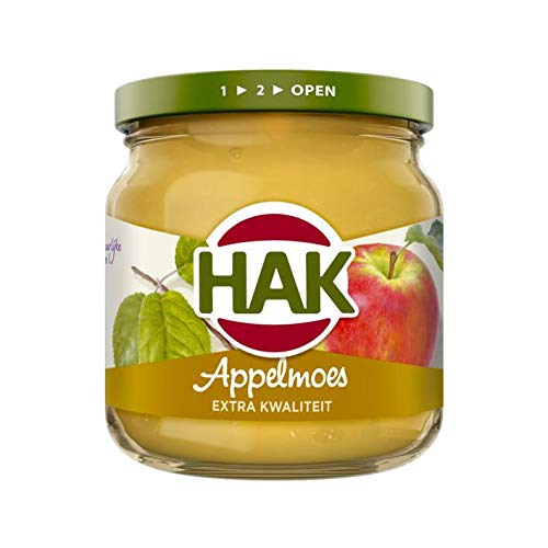 Compota de manzana Hak Appelmoes Extra Kwaliteit - 197g