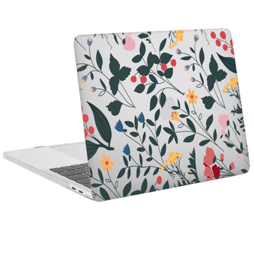 Coque MacBook Pro 13 A1278 pour travailler au bureau avec le joli style plantes 1426