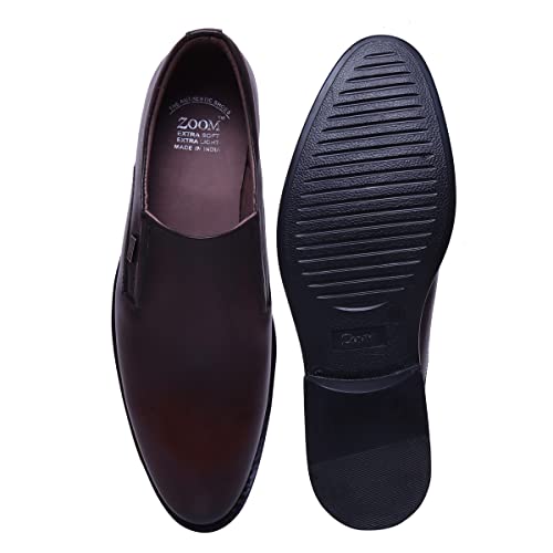 Zoom Shoes Genuine Leather Shoes For Mens A-4031 Brown (B09GNPBRS1) Amazon Price History, Amazon Price Tracker