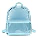 SteamedBun Ita Bag Double Window Candy PU Leather Backpack Kawaii Pins Bag