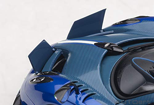 Autoart Pagani Huayra BC 1:18 Modelo Azul miniatura 7