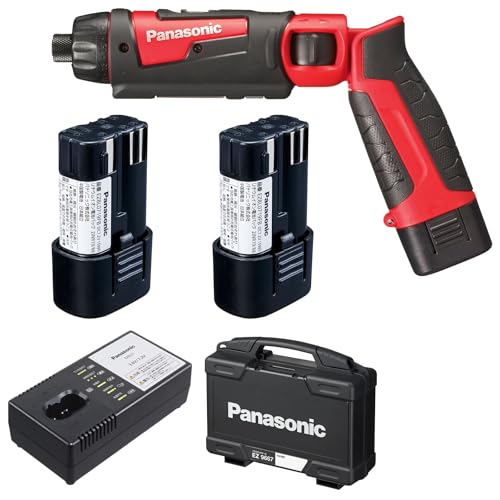 �p�i�\�j�b�N �[�d�X�e�B�b�N�h���C�o�[ EZ7421 (7.2V)�����x���^�h���C�o�[ ~M5 �茳�p���C�hLED���� 1.9Ah�d�r�p�b�N×2�E�[�d��E�P�[�X�t �h�����h���C�o�[ ���b�h EZ7421F07D-R