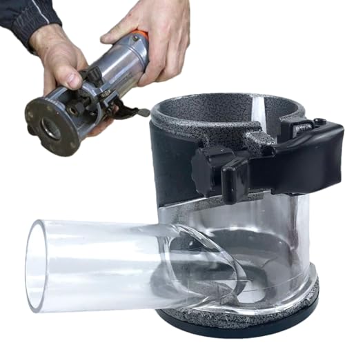 Base de enrutador de corte para carpintería - tapa protectora para frases de carpintero,Protección de la máquina de recorte,Para ahuecar Sparing Grabado Traforad Sloid Taller