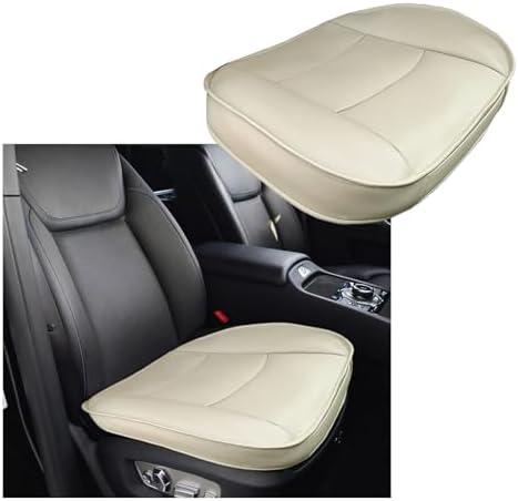Amazon.com: Dickno Car Seat Bottom Cover, PU Leather Auto Front Seat
