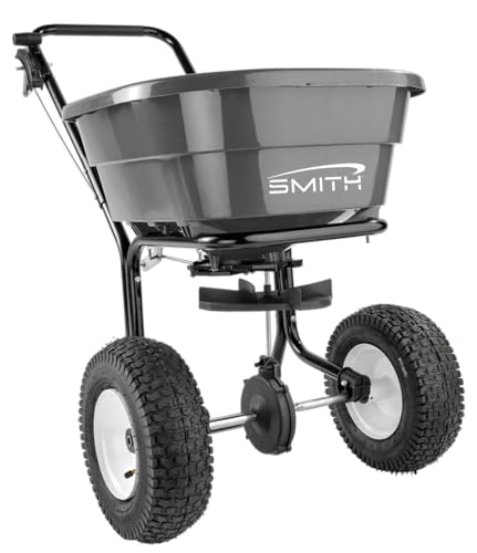 Difusor Smith SB80 de 80 lb para jardín y césped