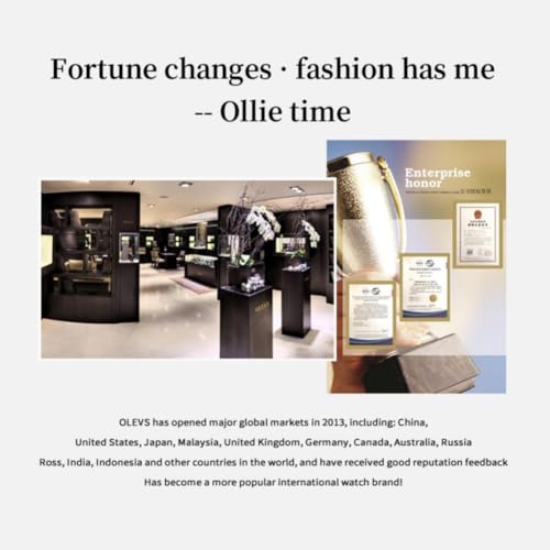Image of OLEVS Watch for Men Stainless Steel Business Dress Analog Quartz Men Watch Large Face Day Waterproof Luminous Classic Wrist Watch