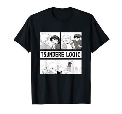 Tsundere Comic Anime Manga Otaku Regalo Camiseta