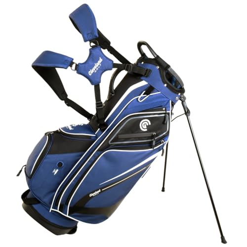 Cleveland Golf Lightweight Stand Bag, Navy/Black