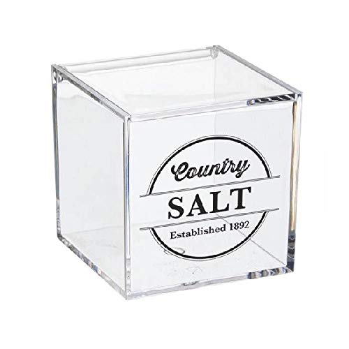 Dcasa Acrilico Saleros y pimenteros Fiambreras bento-Porta Alimentos Artículos para el hogar Unisex Adulto, Multicolor (Multicolor), única