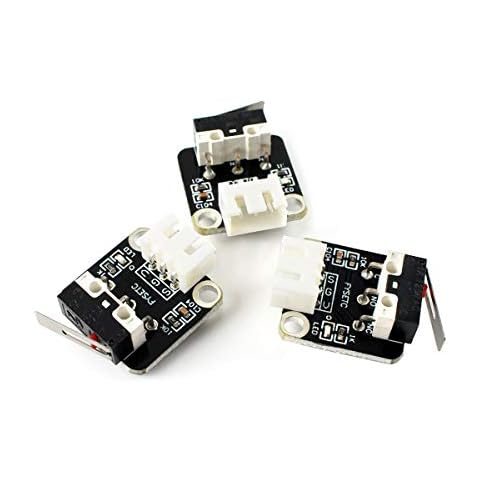 Toaiot for RepRap CR-10/10S/Ender 3 Pro/Ender 5/S4/S5 Series 3D Printer Accessories Limit Switch Mechanical Switch Module Endstops Switch -3 Pcs Cover