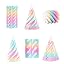 Rainbow-colored