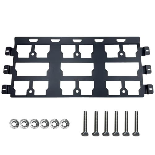Support mural en métal robuste, rangement outils de sécurité 150 kg - 2