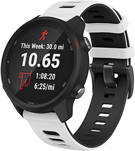 Gransho Bracelet de Montre Compatible avec Polar Vantage M, Bracelet Respirable de Montre-Bracelet de Silicone (22mm, Pattern 3) Cover