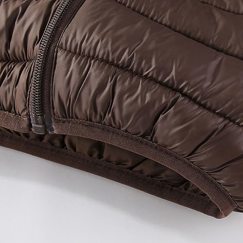 Girls Boys Puffer Vest Cute Bear Hooded Lightweight Sleeveless Jacket Kids Winter Warm Zip Up Down Jacket 18M - 6Y3