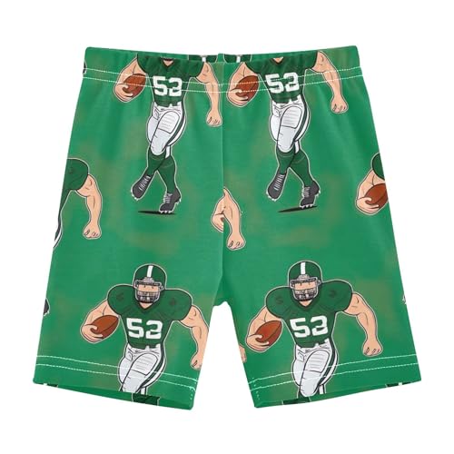 Joisal Toddler Girls Biker Shorts Cotton Shorts for Under Dress Cute Football Player Summer Kids 4t