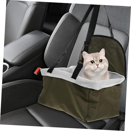 Siège auto pour chien coussin doux suspendu avec fixations rapides ajustables - 7