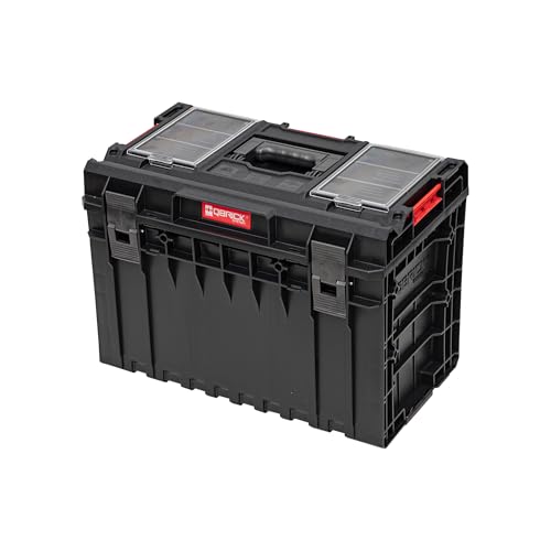 Qbrick System Cassetta Attrezzi Vuota Cassetta Porta Utensili Valigetta Lavoro 585 x 385 x 420 mm Nero ONE 450 2.0 Profi