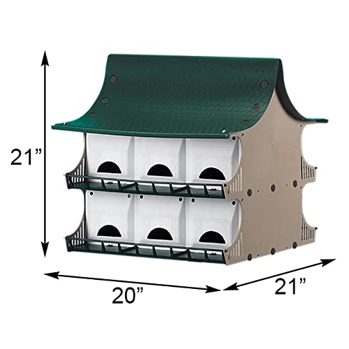 Generic PBH-12 Bulk Buy Of 4 S&K Purple Martin Houses thumb #1