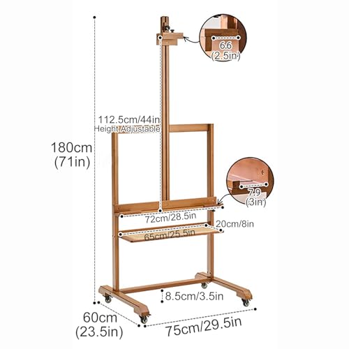Soporte móvil para TV ajustable para 32-85 pulgadas miniatura 2