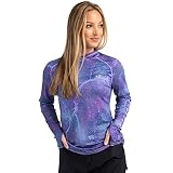 Realtree Women's Fishing Camo UV Protection Hoodie - Moisture-Wicking, Sun Protection for Outdoor Ad
