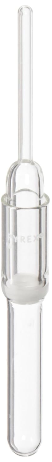 Pyrex Borosilicate Glass Craig Recrystallization Tube, Capacity 2mL (Case of 6)
