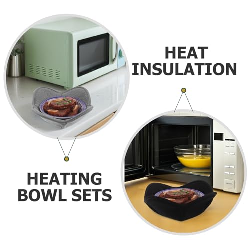 Almohadilla resistente al calor y agarraderas para microondas y cocina 4