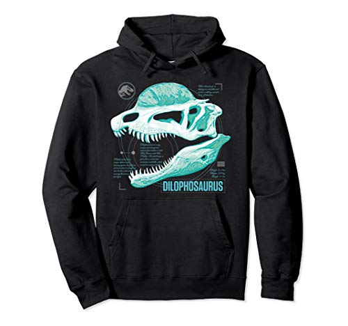 Jurassic World Fallen Kingdom: Teal Dilophosaurus Hoodie