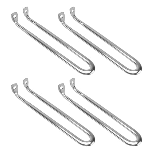SAFIGLE 4 piezas Asas de Acero Inoxidable Resistentes al Calor para Ollas y Sartenes para Cocina Prácticas y Duraderas