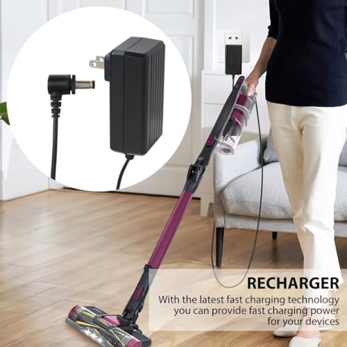 Zafina-UP Latest Upgraded 28.8V 0.8A Charger Replacement for Shark Cordless Vacuum for Shark ION X40 Ultra-Light Cordless Stick Vacuum (IR141, IR-141, IR142, IR-142)