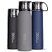 Produktbild 720°DGREE Thermoskanne mit Becher 1l Follow - 3 Größen, 12h Heiß, 24h Kalt, Auslaufsicher, BPA-Frei - Edelstahl Thermosflasche, Isolierflasche für Kaffee, Tee bei der Arbeit, Schule, To Go
