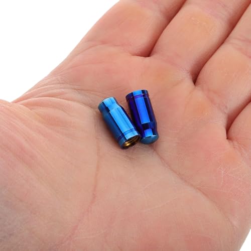 Cubiertas de válvula de neumático de aleación de titanio miniatura 4