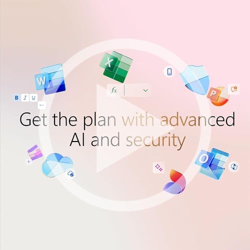 Image of Microsoft 365 Personal - 1 User - 1 TB of cloud storage - Advanced security - Innovative apps with AI - 12-Month Subscription - Windows /Mac /iOS /Android (Email delivery in 2 hours-No CD)