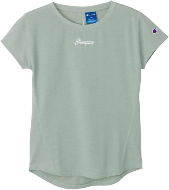 Amazon | [チャンピオン] 半袖Tシャツ 半袖 丸首 速乾 UVカット