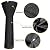 BELLEZE Patio Heater Cover with Zipper, Waterproof High-Density Polyester Single-Side Outdoor Heater Cover, Dustproof,UV-Resistant,Standup Round Universal Design - 87" H x 33.8" D x 20" B (Black)