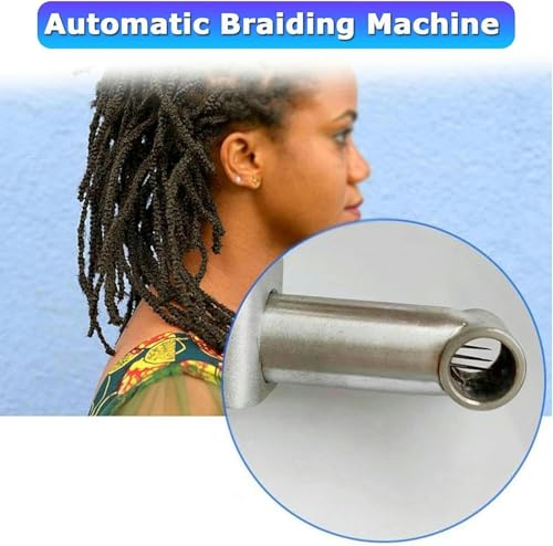 Machine à dreadlocks électrique et extensions de cheveux au crochet avec 6 têtes - 4