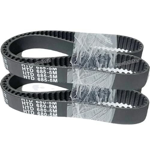 Courroie synchrone HTD 5M 660mm en caoutchouc haute résistance - 3