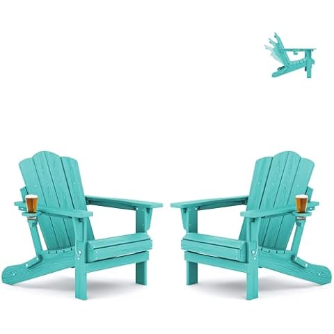 KINGYES Adjustable Adirondack Chair Set Cover