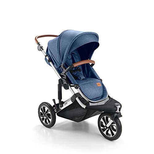 Carrinho de Bebê Jet 3 Rodas Azul Litet - BB681