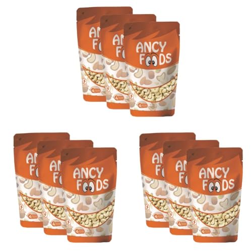 Image of Ancy Foods Dried Fruits Nuts And Seeds (Cashew /Kaju roasted, 750g (3x250g)) (Pack of 3)