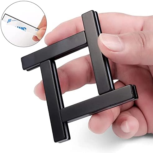 FINDMAG 8 Pack Magnets Strong, 60 x 10 x 3 mm Black Magnets Bar, Magnetic Strips, Bar Magnets, Magnets with Double-Sided Adhesive, Permanent Powerful Fridge Magnets for Whiteboard, Tools, Kitchen, DIY