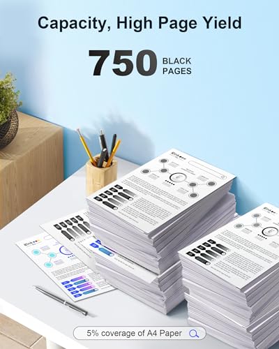 Image of E-Z Ink Pro Compatible Ink Cartridges Replacement for Brother LC 404 Black LC404 BK LC404BK LC404 Ink Cartridges to use with Brother MFC-J1205W MFC-J1215W Printer (1 Pack)